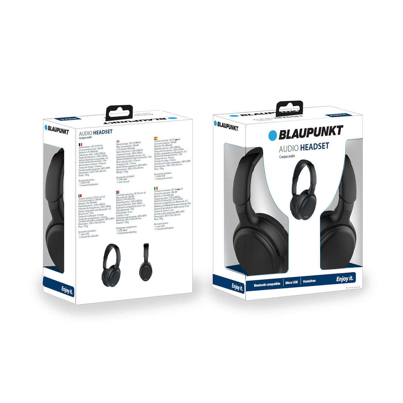 essay temperen Dynamiek Blaupunkt Bluetooth Audio Headset - Willsmer Wagg